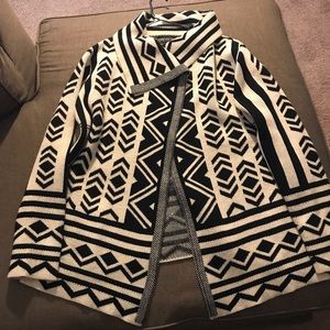 Tribal print cardigan